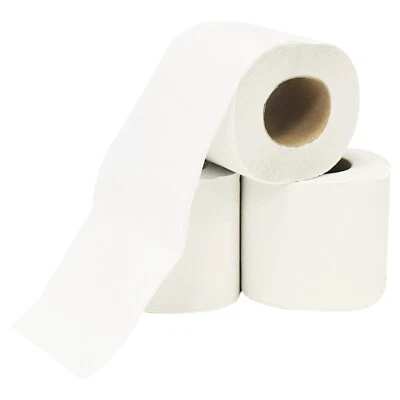 12-540 TOILET TISSUE PAPER 200 SHEET ROLLS *CHEAP* - BULK QTY'S AVAILABLE - Image 1 of 4