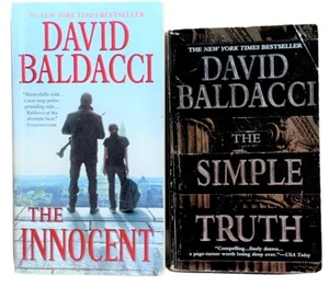 David Baldacci Lot 2: The Simple Truth & The Innocent Paperback Books - Picture 1 of 3