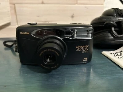 Kodak Advantix 4100 IX Zoom APS Point Shoot Film Camera FILM TESTED WORKING - Image 1 of 4