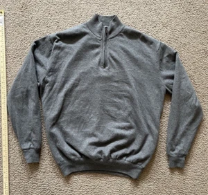 Ping Golf Men's Long Sleeve Athletic Sweater Gray XL Classic Sports Club Top - Picture 1 of 15