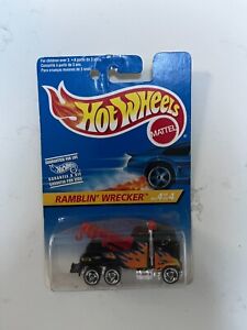 Hot Wheels 1997 Heat Fleet Series Ramblin' Wrecker Black 7SP #540