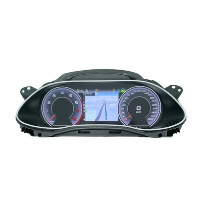 Cuadro de instrumentos digital LCD 12,3 CarPlay para tablero virtual Audi A4 S4 B8 Foto 1 de 4