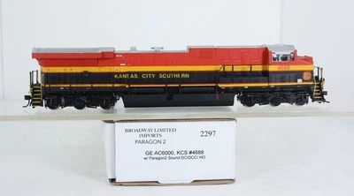 HO Broadway Limited 2297 Kansas City Southern GE AC6000 Diesel Paragon 2 #4688 - Image 1 of 4