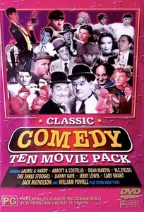 Classic Comedy : 10 Movie Pack (DVD) Brand New & Sealed - Region 4 - Picture 1 of 1