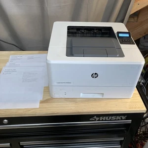 HP LaserJet Pro M404n Laser workgroup Printer White W1A52AR Needs Toner - Picture 1 of 14