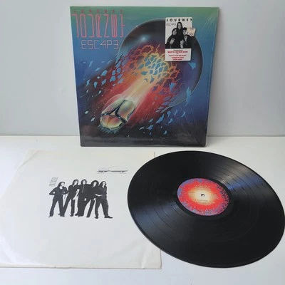 Journey Escape 1981 Vinyl LP CBS AL-37408 W Promo Stickers VG+ - Image 1 of 4