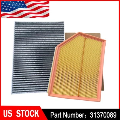 New Air Filter And Cabin Air Filter For Volvo S90 V90 XC90 V60 S60  2017-2022 Foto 1 de 4