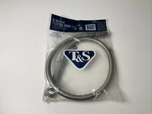 NEW T&S Flex SS Stainless Steel Hose B-0044-H Flexible Replacement Hose - Picture 1 of 6