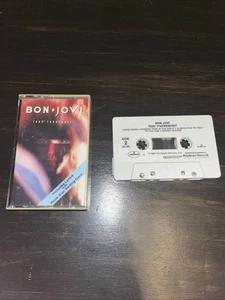 Bon Jovi: 7800 Fahrenheit - 1985 Cassette Tape Album With Trading Card Intact - Picture 1 of 5