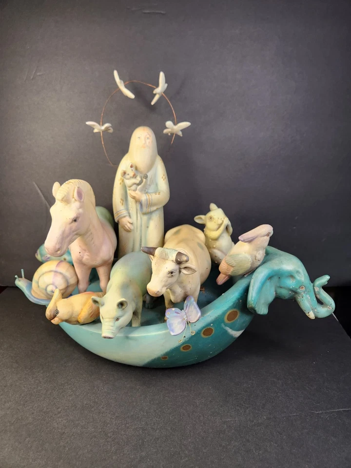 Sergio Bustamante Noah's Ark Sculpture *READ* - Image 1 of 4