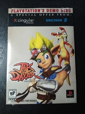 Nuevo Jak and Daxter PS2 Disco Demo PlayStation 2 Juego Sellado Nuevo en Caja 2001 Cingular - Imagen 1 de 4