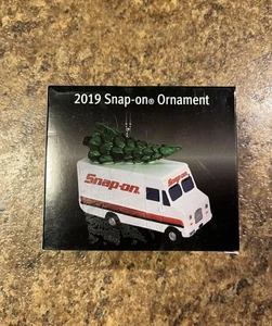 2019 Snap On Tools Christmas Ornament Snappy In Box Delivery Truck Van Tree NEW - Bild 1 von 4