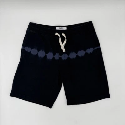 Pantalones Cortos Tommy Jeans Hilfiger Para Hombre Azul Marino TIE Algodón Teñido Talla Grande Foto 1 de 4