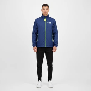 Neu mit Etikett Gill Apperal Herren blau NFL Seattle Seahawks verstaubar durchgehender Reißverschluss Windbreaker M - Bild 1 von 18