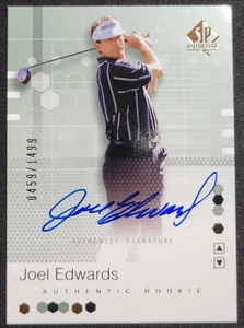 JOEL EDWARDS 2002 SP AITHENTIC #105 EN TARJETA AUTOMÁTICA/1499 PGA - Imagen 1 de 2