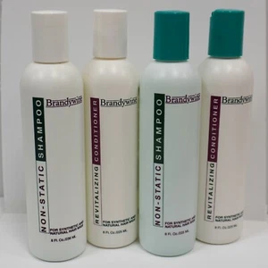 Brandywine - 8oz Non-static Wig Shampoo & Conditioner(2 each) all open, but full - Picture 1 of 7