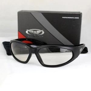 Biker Sport Brille Selbstabdunkelnde Sonnenbrille Splitterfrei Photochromic NEU - Picture 1 of 1