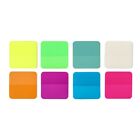 [Jichiw] 160 Sheets Colors Transparent Sticky Notes Waterproof Self-Adhesive St
