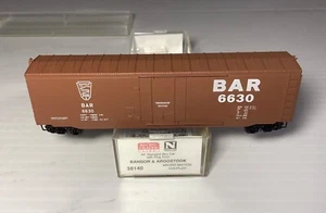 N Scale MTL 38140 Bangor & Aroostook 50' Single Door Boxcar 6630 NIB - Picture 1 of 6