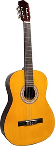 4/4 guitarra de concierto guitarra escolar abeto funesto - acabado natural de alto brillo - Imagen 1 de 1