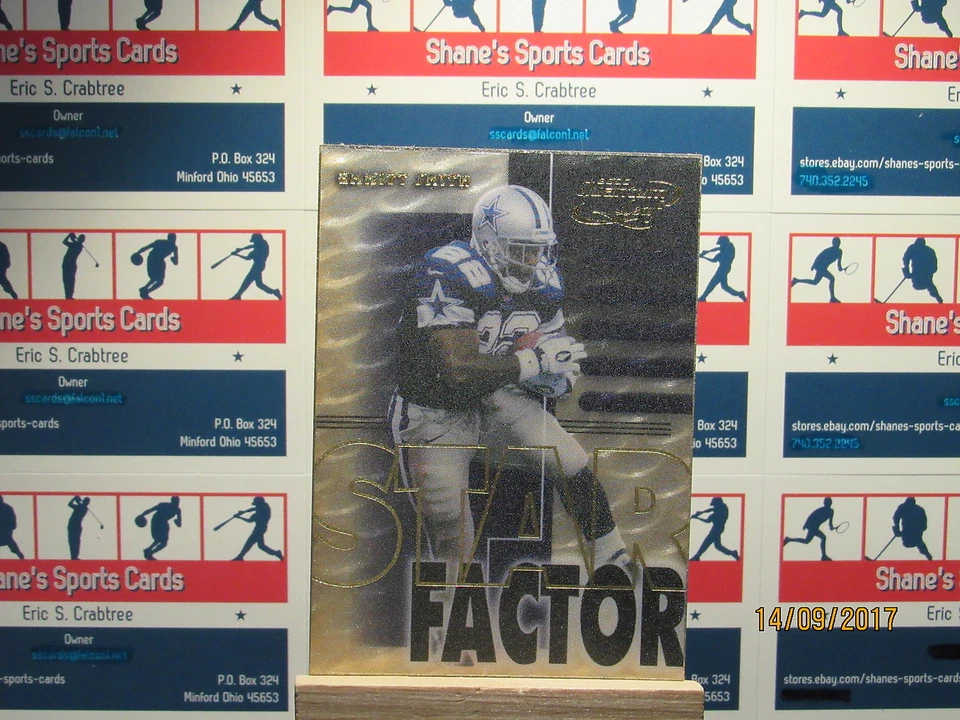 2000 Quantum Leaf Star Factor #SF22 Emmitt Smith SN 1854/2500 - Image 1 of 1