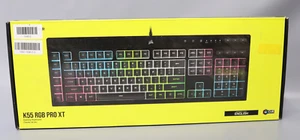 Corsair K55 RGB PRO XT - Dynamic Per-Key RGB Backlighting - Six Macro Keys - Picture 1 of 5