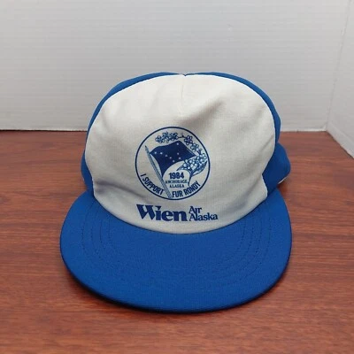 Gorra de Colección Anchorage Alaska I Support Piel Rondy 1984 Snapback Hecha en EE. UU. Foto 1 de 4