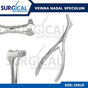 Espéculo nasal de Viena para niños quirúrgicos y veterinarios acero inoxidable grado alemán - Imagen 1 de 11