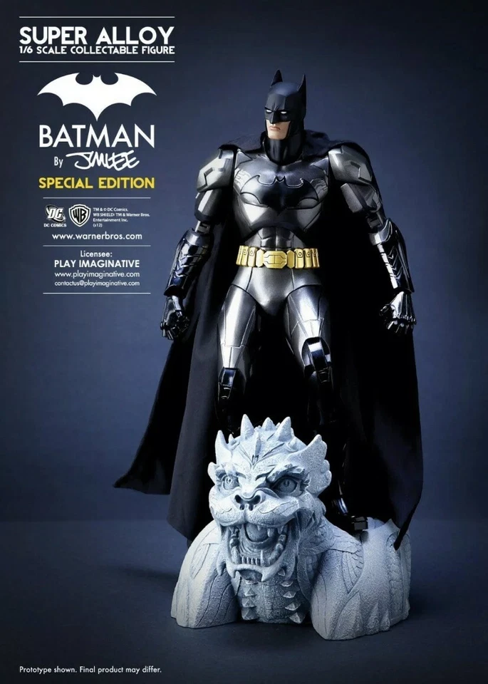 Super Alloy 1/6 Scale Collectible Figure Batman by Jim Lee From Play Imaginative