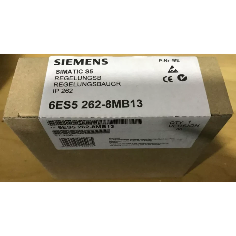 6ES5262-8MB13 SIEMENS 6ES52628MB13 Brand New in Box!Spot Goods Zy - Image 1 of 1