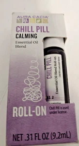 Essential Oil Blend, Roll-On, Chill Pill, 0.31 fl oz (9.2 ml) - Picture 1 of 5