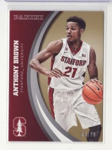 2015 Panini Collegiate Stanford Gold #13 Anthony Brown /25 - Flat S/H - Picture 1 of 1