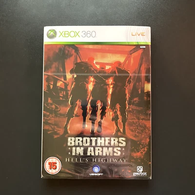 Brothers in Arms: Hells Highway Steelbook version Xbox 360 - Brand New - Image 1 of 4