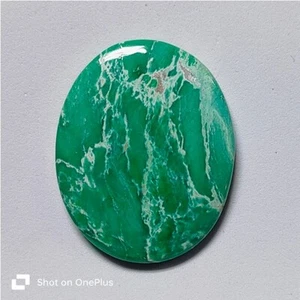 Variscite Stone Natural Green Variscite Cabochon Loose Gemstone 59 Cts ME-10315 - Picture 1 of 5