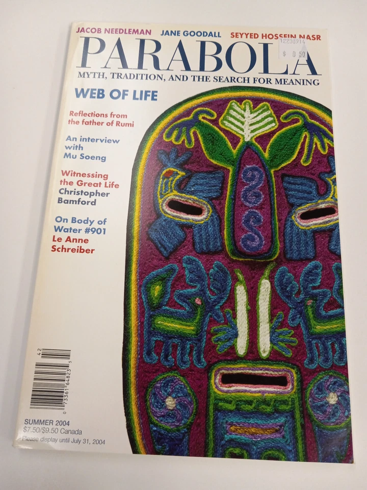 Parabola Magazine ( Myth Spirituality Religion ) Summer 2004 - Web of Life - Image 1 of 1