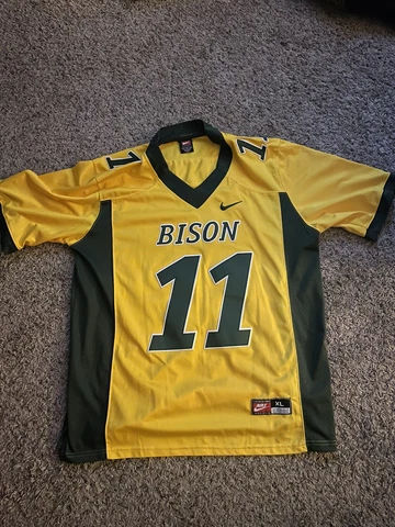 NDSU NIKE North Dakota State Bison CARSON WENTZ football #11 jersey XL College Cover