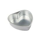 Aluminum Heart Shaped Cake Pan Chocolate Baking Mould 3 5 6 8 10in for Kitchen