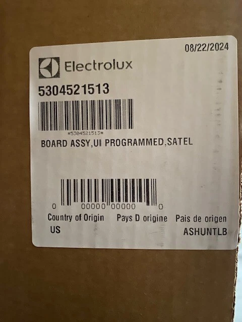 Frigidaire 5304521513 Dryer User Interface Genuine OEM Part