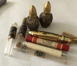 Miniature antique FLORIENT Blasco PERFUME bottle Nips Sample Advertising Lot - Picture 1 of 6
