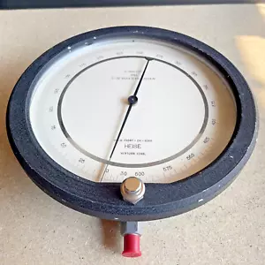 Heise CM-8305 500PSI Präzisionsmanometer 0-30 Zoll HG Vakuum - Bild 1 von 10