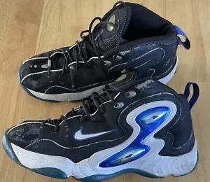 NIKE ZOOM AIR HAWK FLIGHT OG 1997 MEN’S SIZE 9.5 BLACK ROYAL 830012-011 RARE - Foto 1 di 7