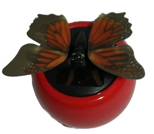 4" Valentines, Mothers Friends Anniversary Day Solar Powered Dancing Butterfly - Picture 1 of 9