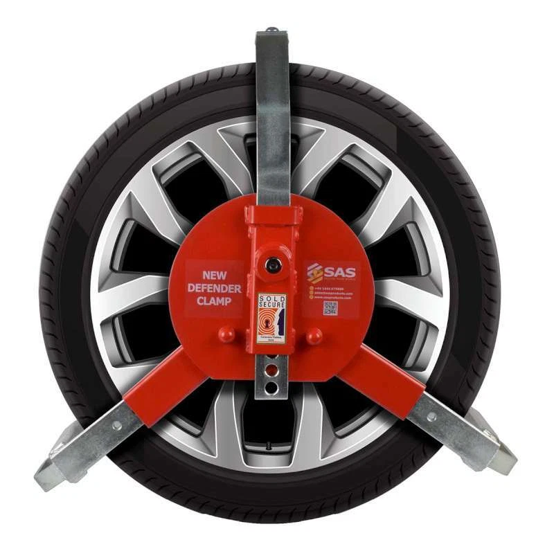 SAS DEFENDER WHEEL CLAMP TO FIT 170 - 275MM WIDTH, 12", 13", 14", 15", 17", 18" - Image 1 of 4