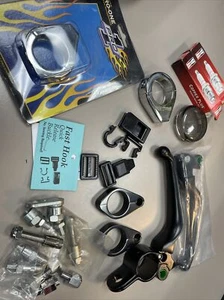Harley Davidson replacement parts clutch handle spark plug clamps - Picture 1 of 10