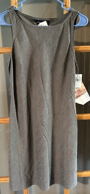 NWT Jonathan Martin Lightweight Gray Vintage Tank Dress Juniors Sz 5 Made in USA - Image 1 of 3