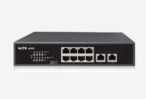 LTS Pro-VS SW802 8 PoE Port Switch with 2 Uplink Ports - Picture 1 of 1
