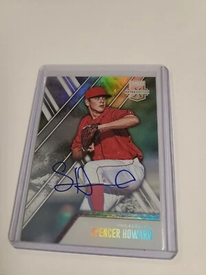 2017 ELITE EXTRA EDITION PROSPECT AUTO SPENCER HOWARD - Image 1 of 2
