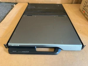 Belkin 19" Widescreen LCD Rack-Mount Console 8 Ports CVM Monitor F1DC101H - Picture 1 of 12