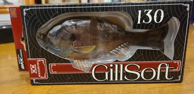 Cebo de baño de plástico blando Imakatsu Gillsoft 130 - S-561 Hi Viz 3 puertas branquias masculinas - Nuevo en paquete Foto 1 de 4