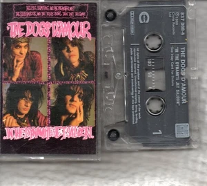 THE DOGS D'AMOUR - In The Dynamite Jet Saloon - Cassette Tape Album - Picture 1 of 2